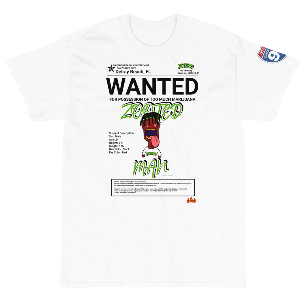 ZOOTED APPAREL- Short Sleeve T-Shirt - ZOOTED MAN WANTED DELRAY BEACH –  ZOOTED APPAREL LLC