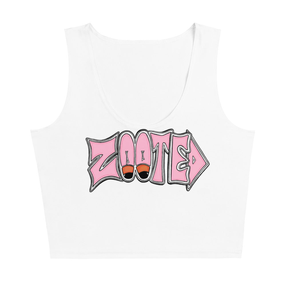 Zooted Apparel - Crop Top zooted pink