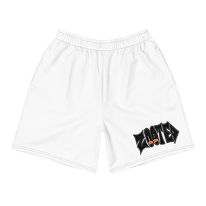 Zooted Apparel-Men's Athletic Shorts - Zooted Flames white