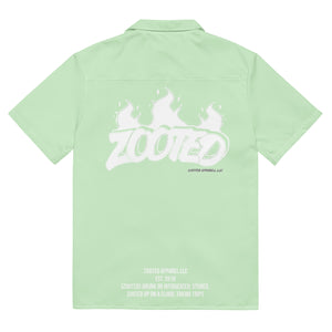 Zooted Apparel - Unisex button shirt - zooted mint