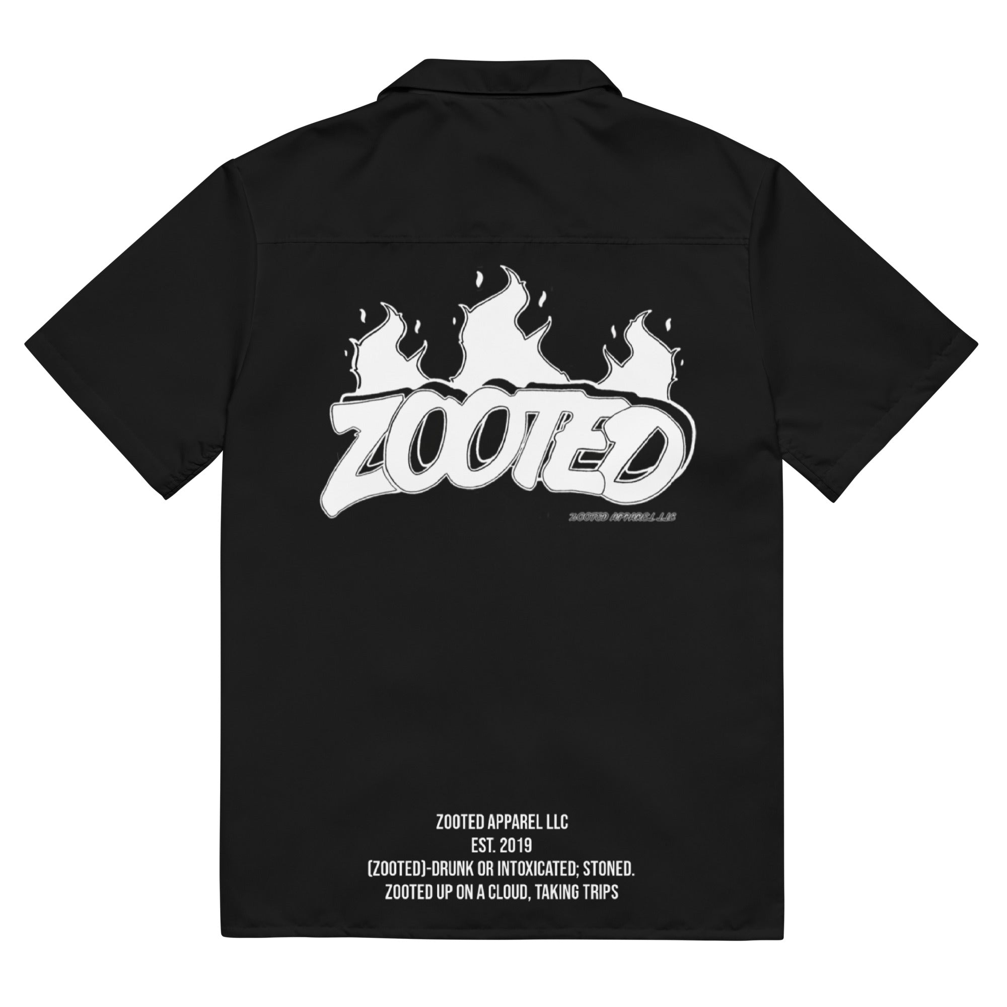 Zooted Apparel - Unisex button shirt - zooted black