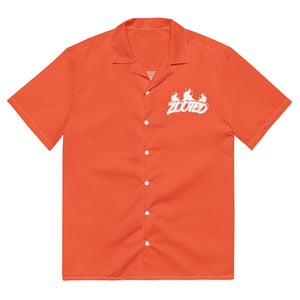 Zooted Apparel- Unisex button shirt - zooted orange