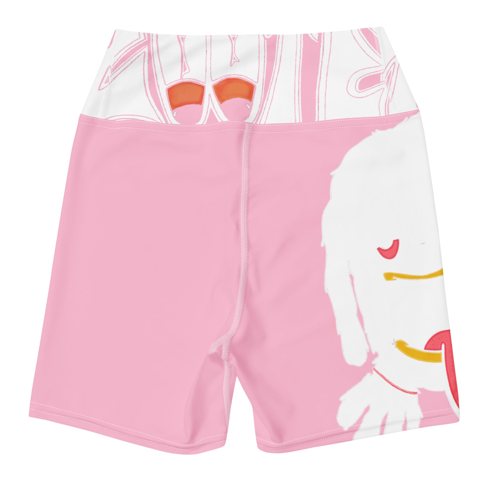 Zooted Apparel - Yoga Shorts - zooted pink