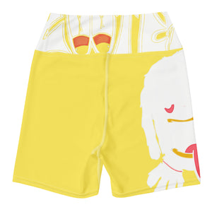 Zooted Apparel - Yoga Shorts - zooted yellow