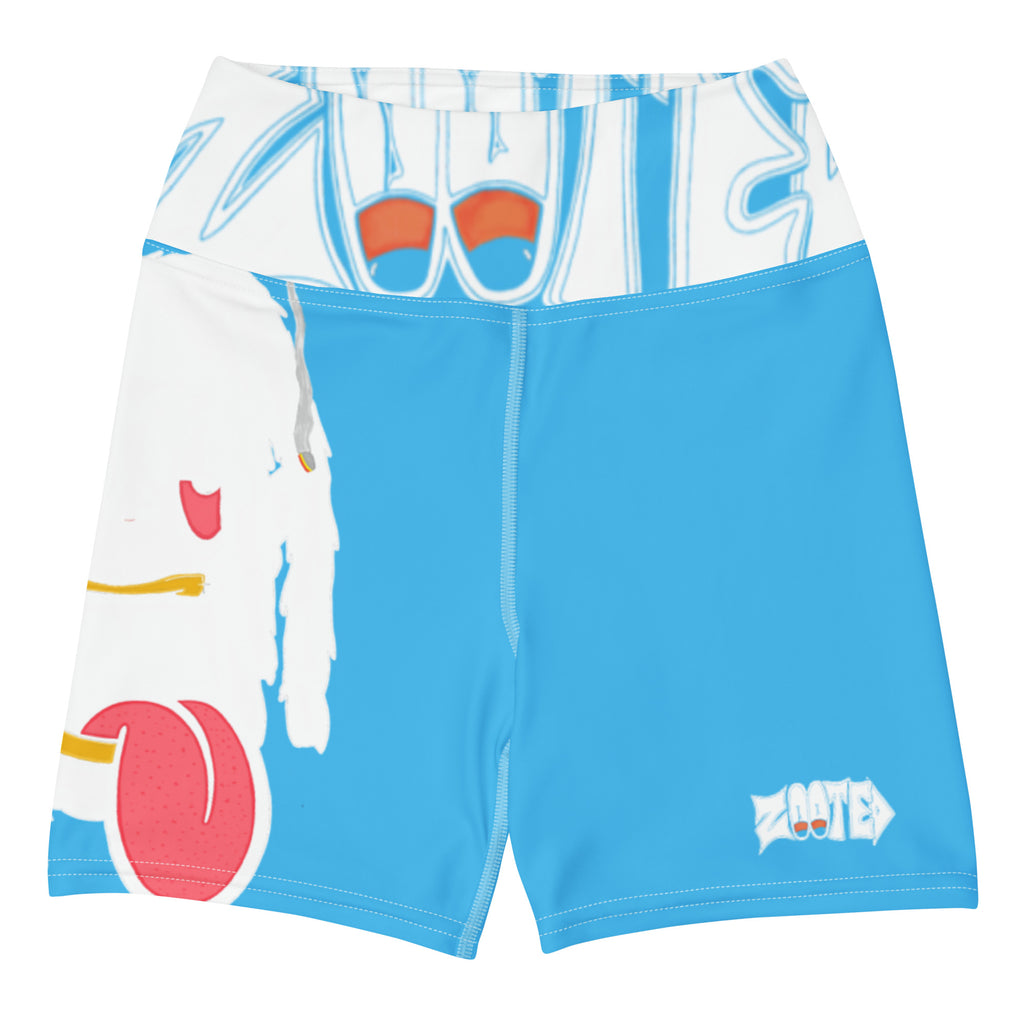 Zooted Apparel - Biker Shorts - Zooted Carolina Blue