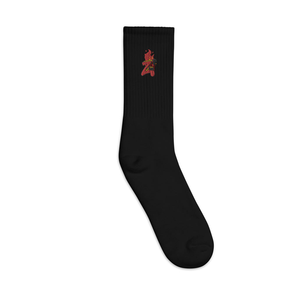 Zooted Apparel - Embroidered socks