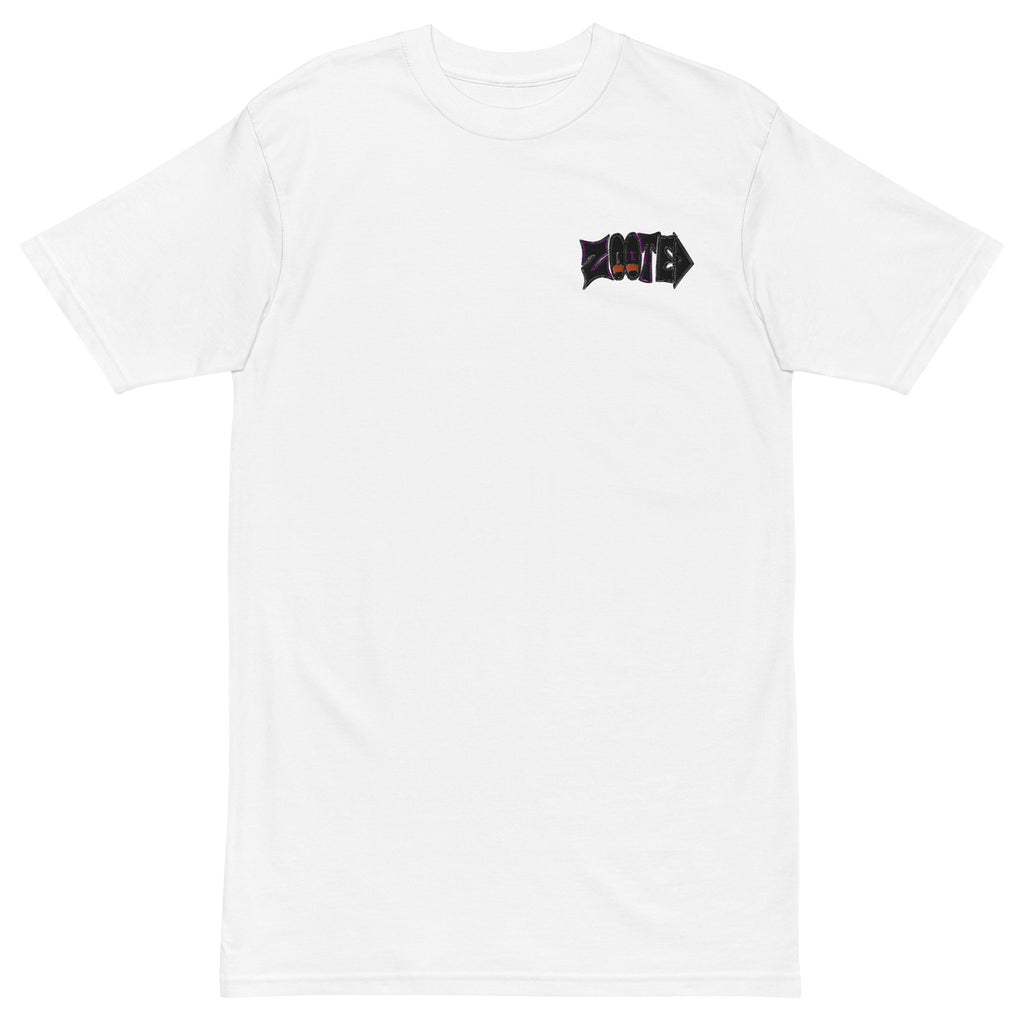 Zooted Apparel-Men’s premium heavyweight tee - Zoot Up white