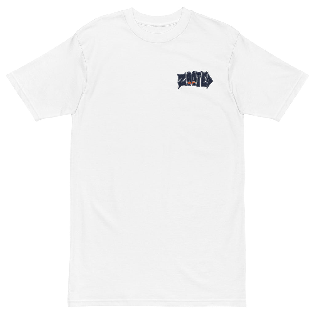 Zooted Apparel-Men’s premium heavyweight tee - Zoot Up Navy