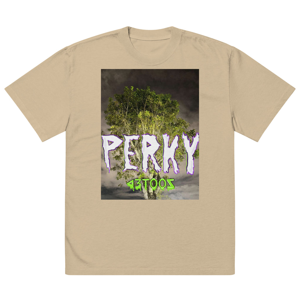 Zooted Apparel - Oversized faded t-shirt - Perky-Z