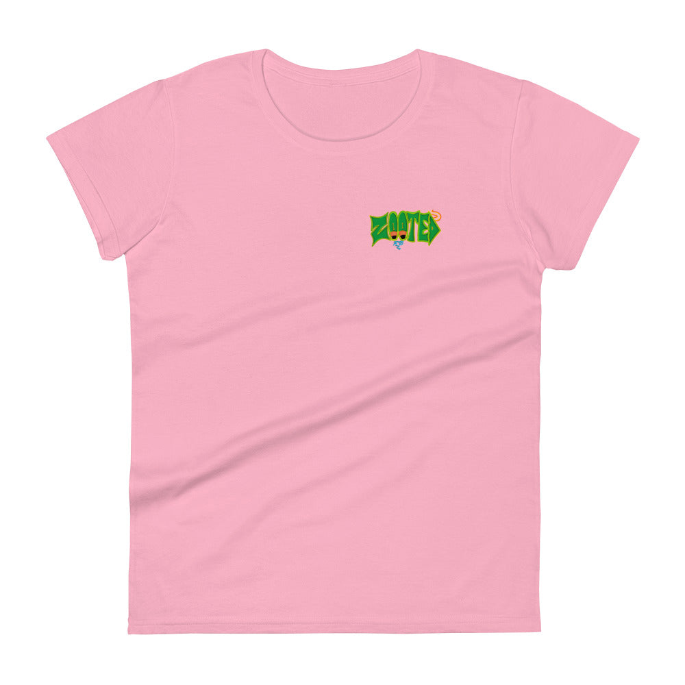 Zooted Apparel - Women's short sleeve t-shirt - Green Beam