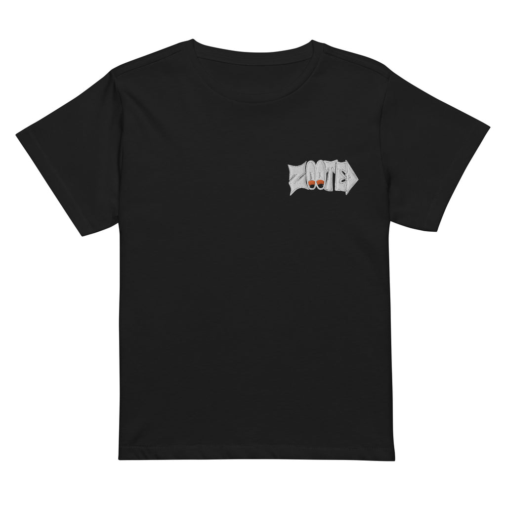 Zooted Apparel-Women’s high-waisted t-shirt - Zoot up Black