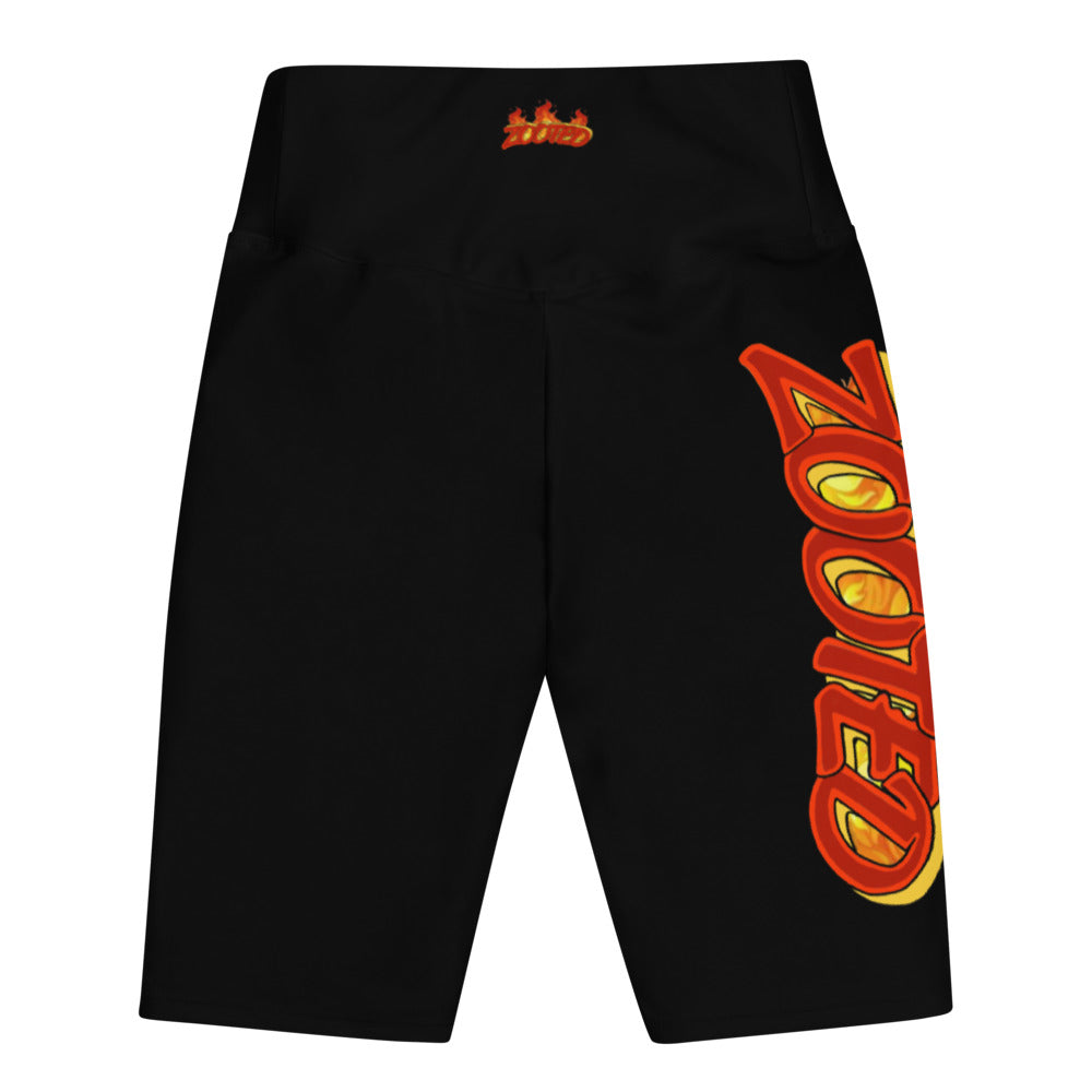 ZOOTED APPAREL- Biker Shorts - ZOOTED FLAMES