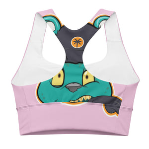 ZOOTED APPAREL- Sports Bra - Mi.Yayø (Mi.Teddy pink Sports Bra )