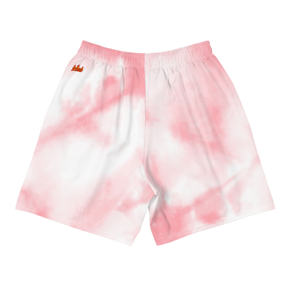 ZOOTED APPAREL - Men's Athletic Long Shorts - STAY ZOOTED (Pink)