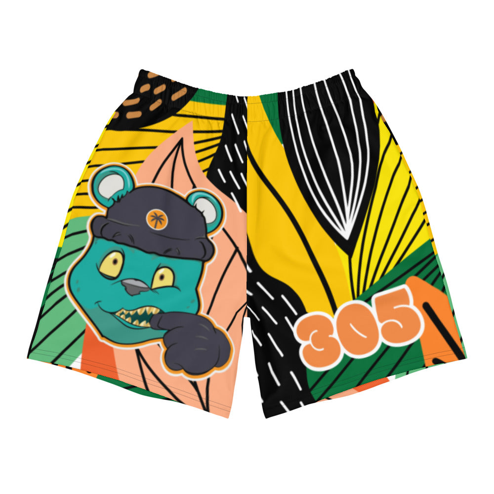 ZOOTED APPAREL- Men's Athletic Long Shorts - Mi.Yayø (Mi.Teddy Shorts)