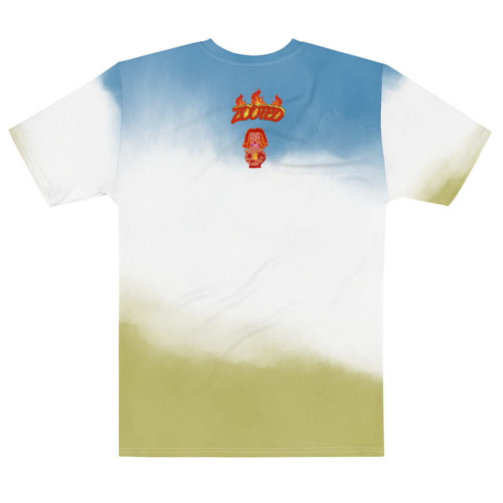 ZOOTED APPAREL- Men's T-shirt - ZOOTED FLAMES