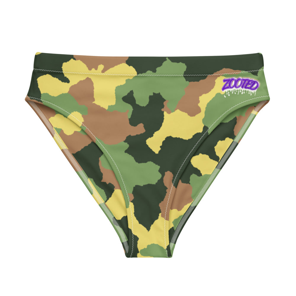 ZOOTED APPAREL- BIKINI Bottoms - Zooted Drip Camouflage