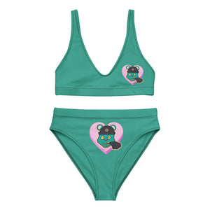 ZOOTED APPAREL- high-waisted bikini - Mi.Yayø (Mi.Teddy Bikini)