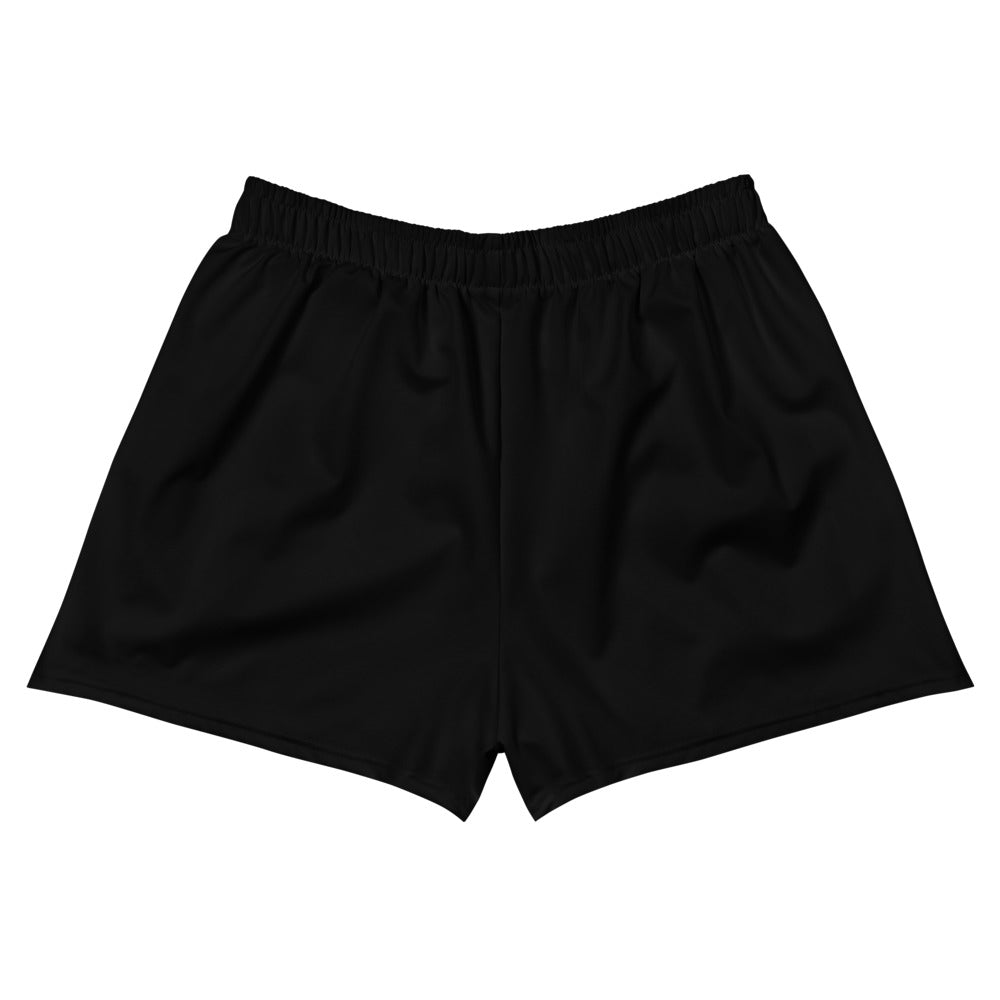 ZOOTED APPAREL - Women's Athletic Short Shorts - ZOOTED DRIP (Black)