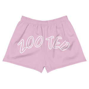 ZOOTED APPAREL- Women's Athletic Short Shorts - Zooted Outline