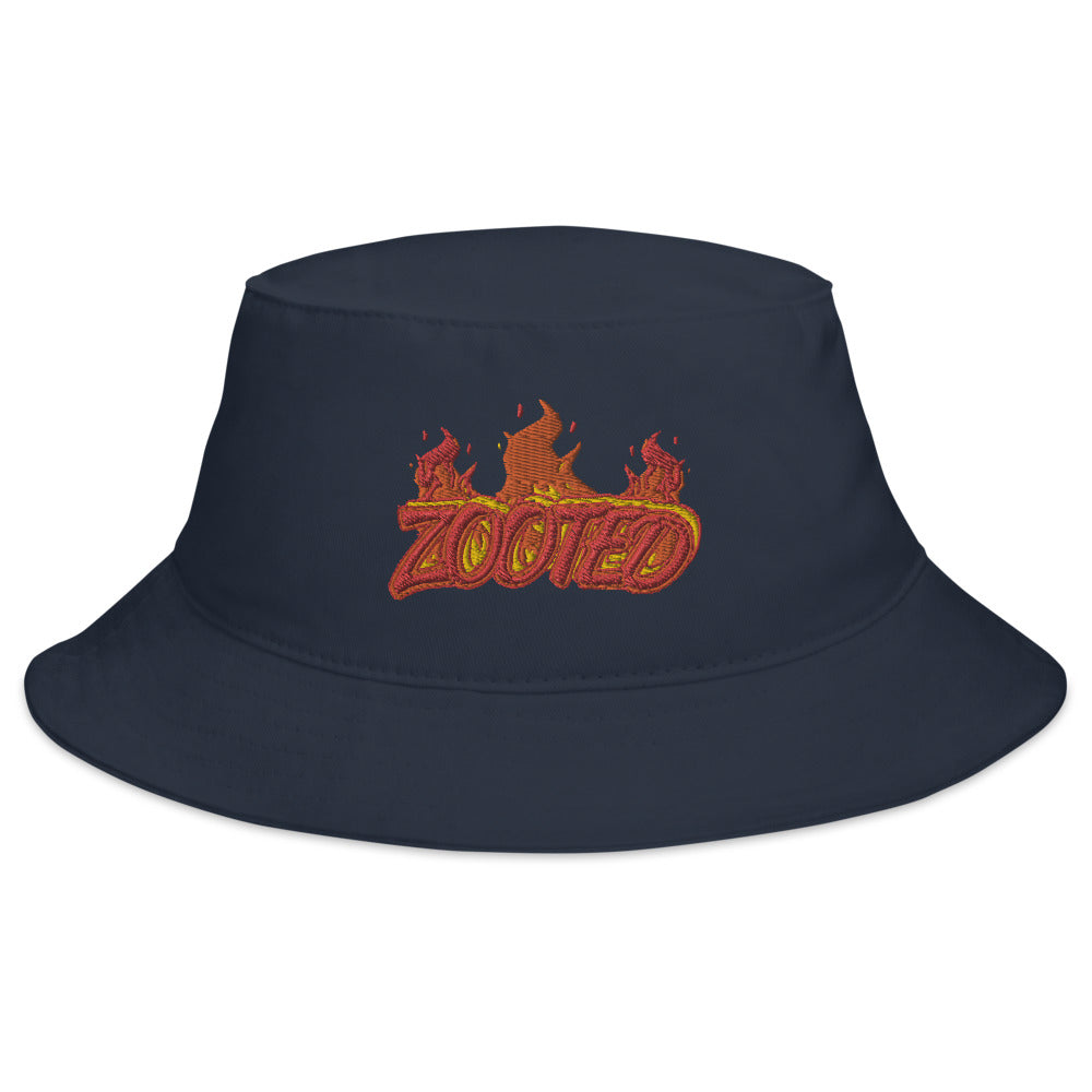 ZOOTED APPAREL- Bucket Hat - ZOOTED FLAMES