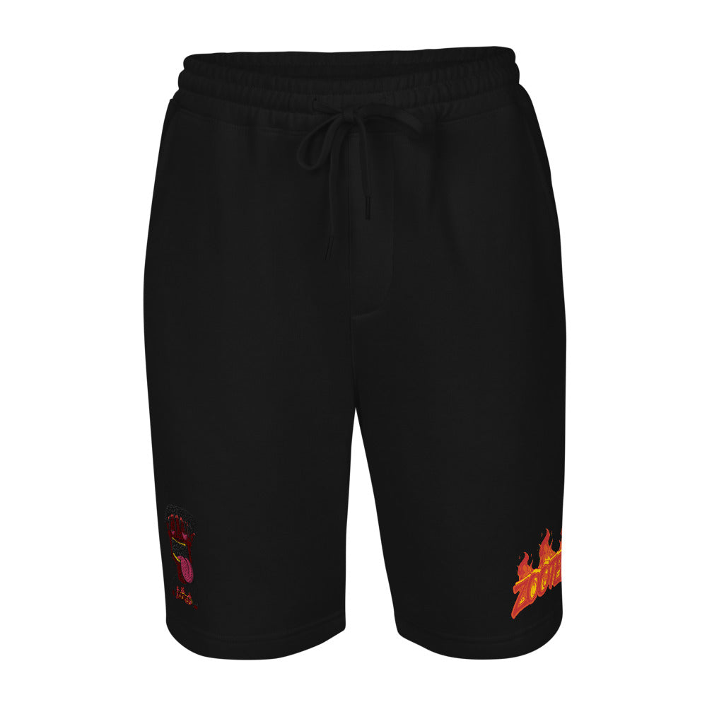 ZOOTED APPAREL- Men's fleece shorts - ZOOTED FLAMES & He Stay Zooted