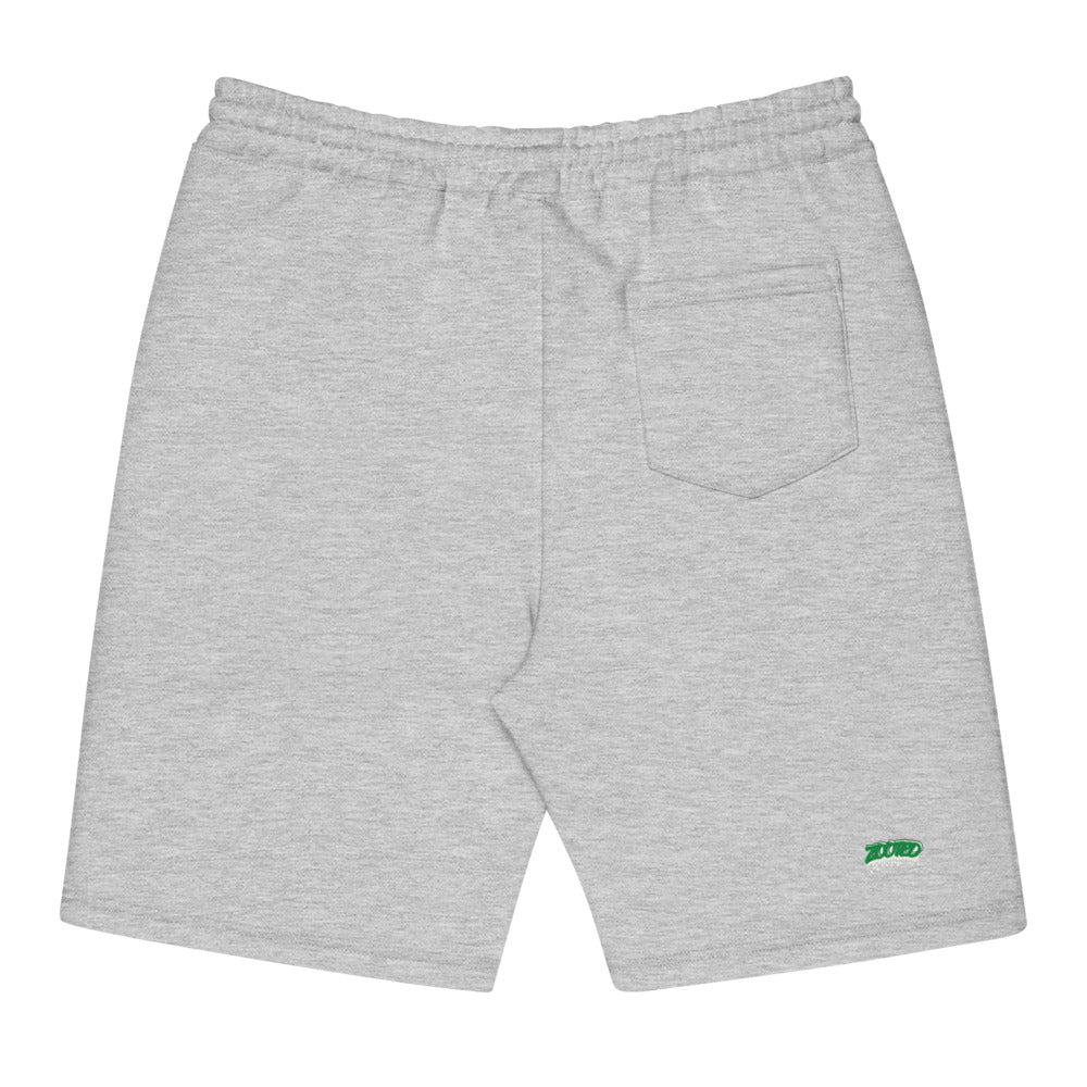 ZOOTED APPAREL - Men's fleece shorts - ZOOTED TREE LEAF