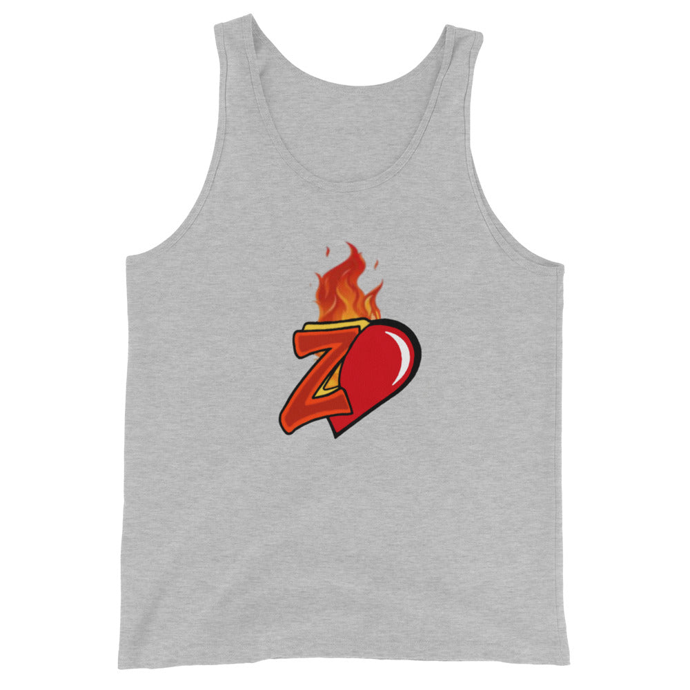 ZOOTED APPAREL- Unisex Tank Top - Z-Heart