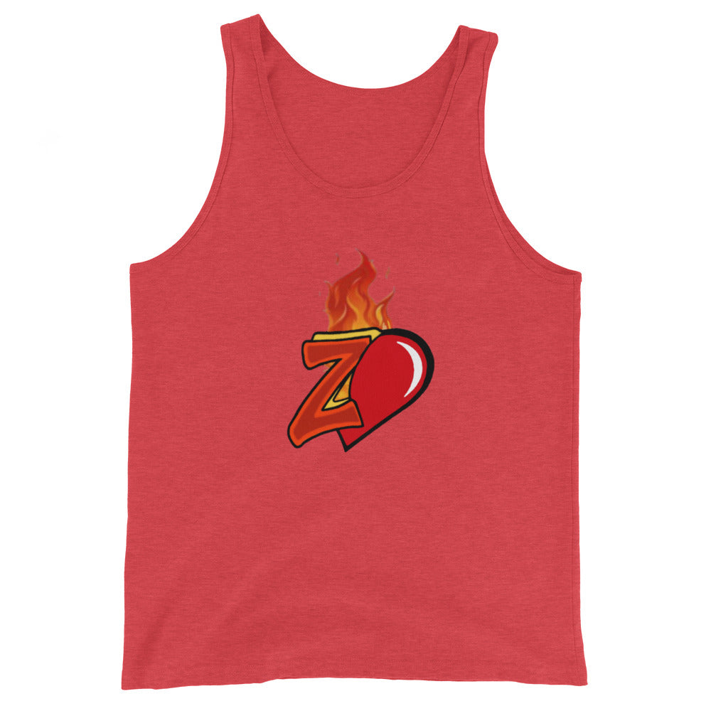 ZOOTED APPAREL- Unisex Tank Top - Z-Heart