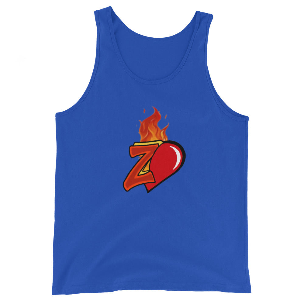 ZOOTED APPAREL- Unisex Tank Top - Z-Heart