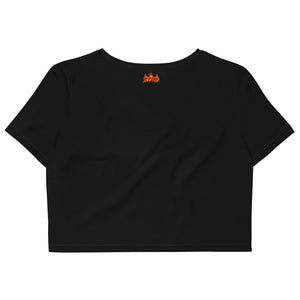 ZOOTED APPAREL- Organic Crop Top - ZOOTED FLAMES