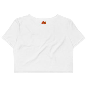 ZOOTED APPAREL- Organic Crop Top - ZOOTED FLAMES