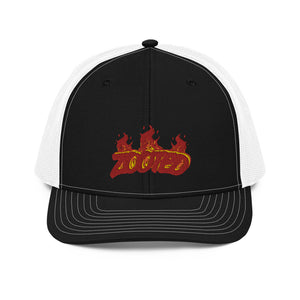 ZOOTED APPAREL - Trucker Cap - ZOOTED FLAMES (Embroidery) – ZOOTED APPAREL  LLC