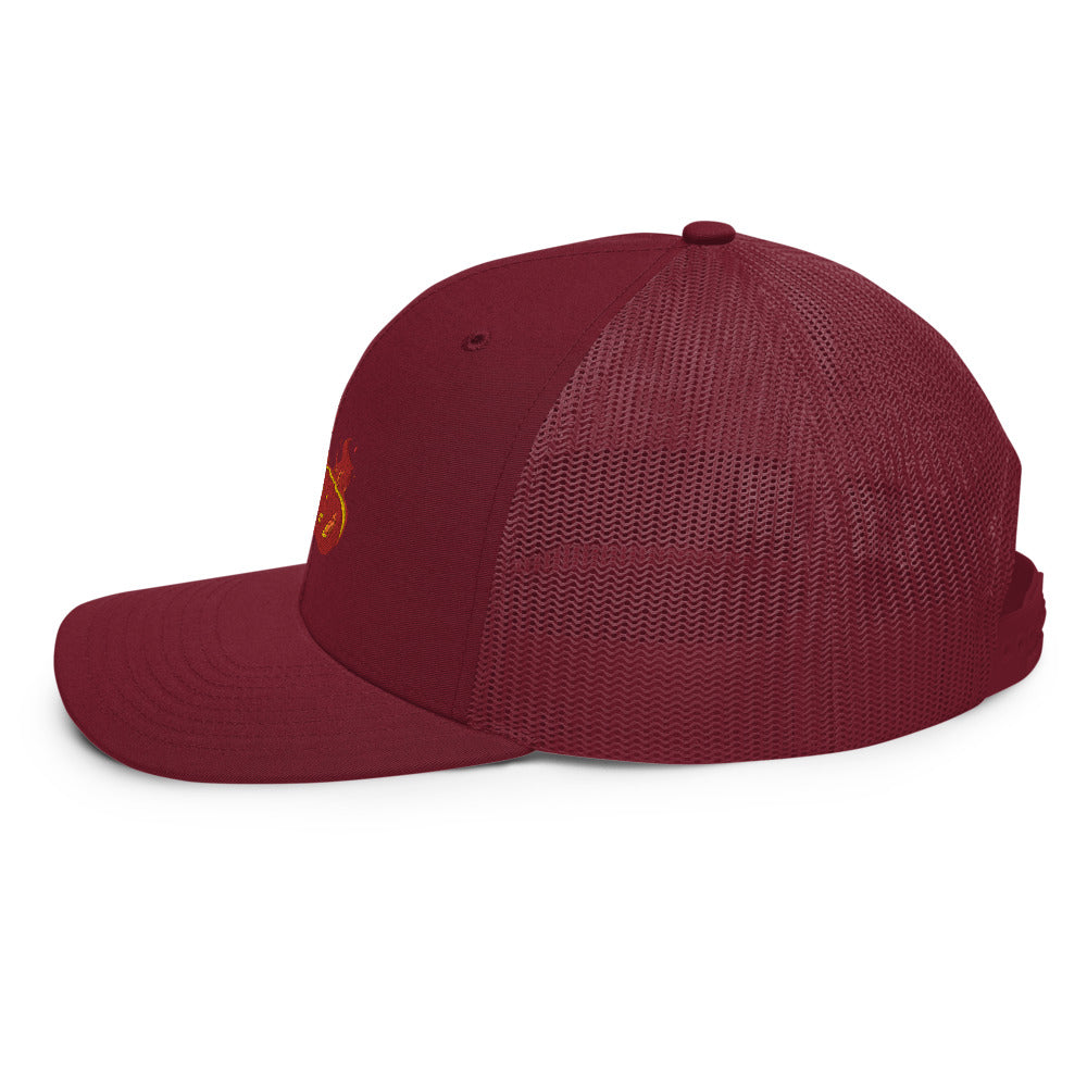 ZOOTED APPAREL - Trucker Cap - ZOOTED FLAMES (Embroidery)