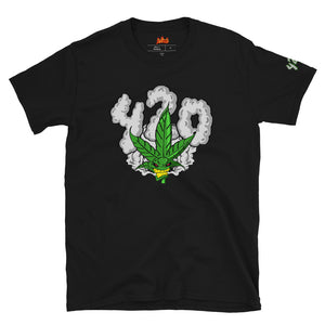 ZOOTED APPAREL- Short-Sleeve Unisex T-Shirt - 420 ZOOTED weed man