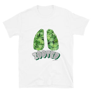 ZOOTED APPAREL - Short-Sleeve Unisex T-Shirt - ZOOTED LUNGS