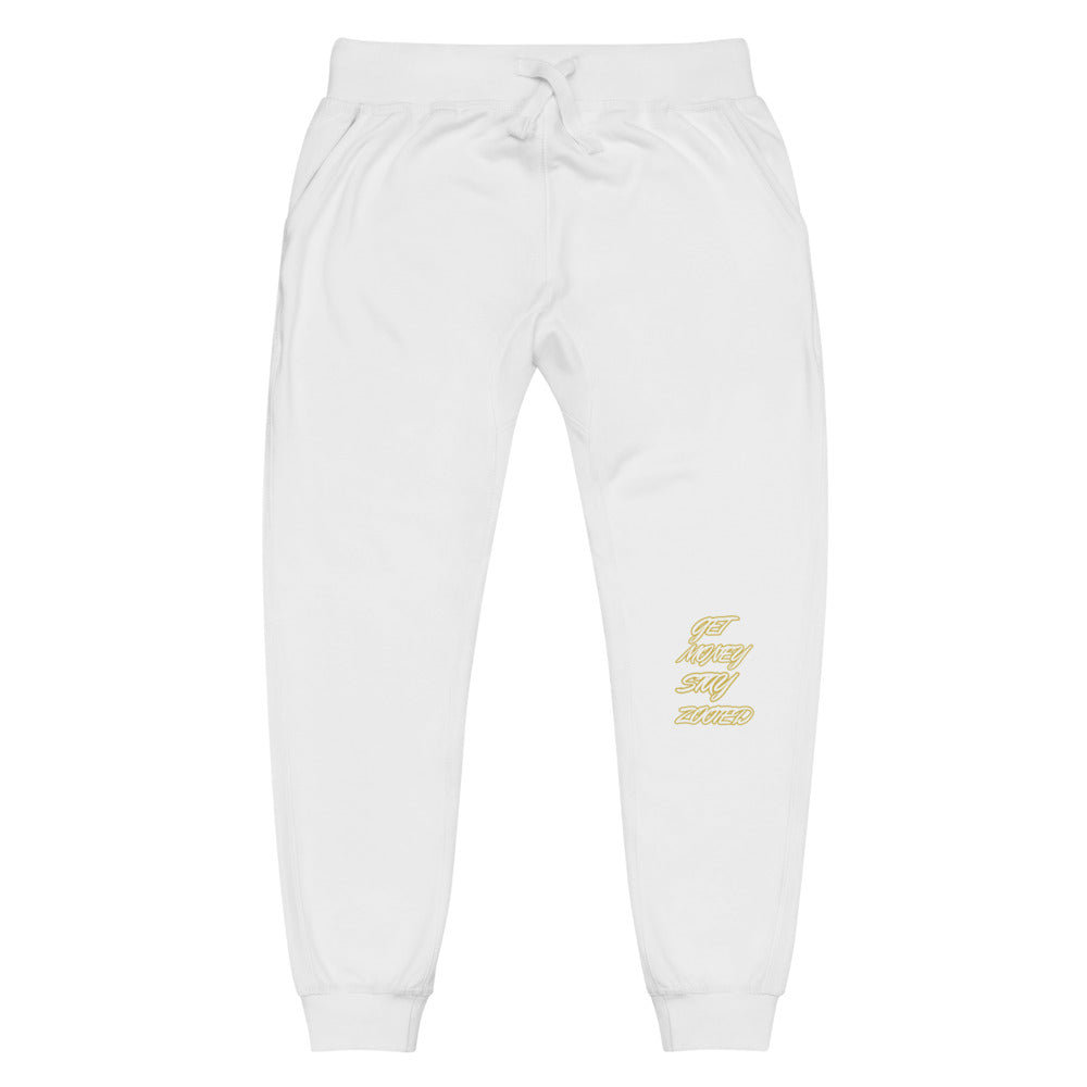 ZOOTED APPAREL- Unisex fleece sweatpants - Get Money Stay Zooted