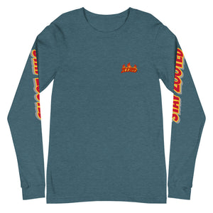 ZOOTED APPAREL- Unisex Long Sleeve Tee - Stay Zooted Flames