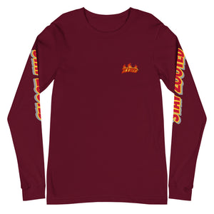 ZOOTED APPAREL- Unisex Long Sleeve Tee - Stay Zooted Flames