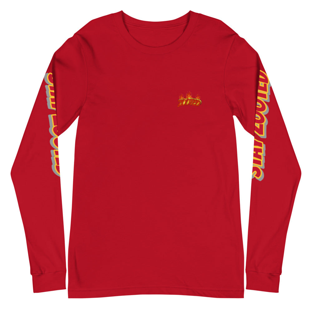 ZOOTED APPAREL- Unisex Long Sleeve Tee - Stay Zooted Flames