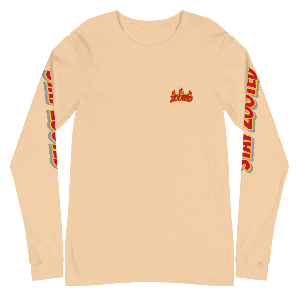 ZOOTED APPAREL- Unisex Long Sleeve Tee - Stay Zooted Flames