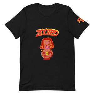 ZOOTED APPAREL- Short-Sleeve Unisex T-Shirt - Zooted A.S.N (Red)