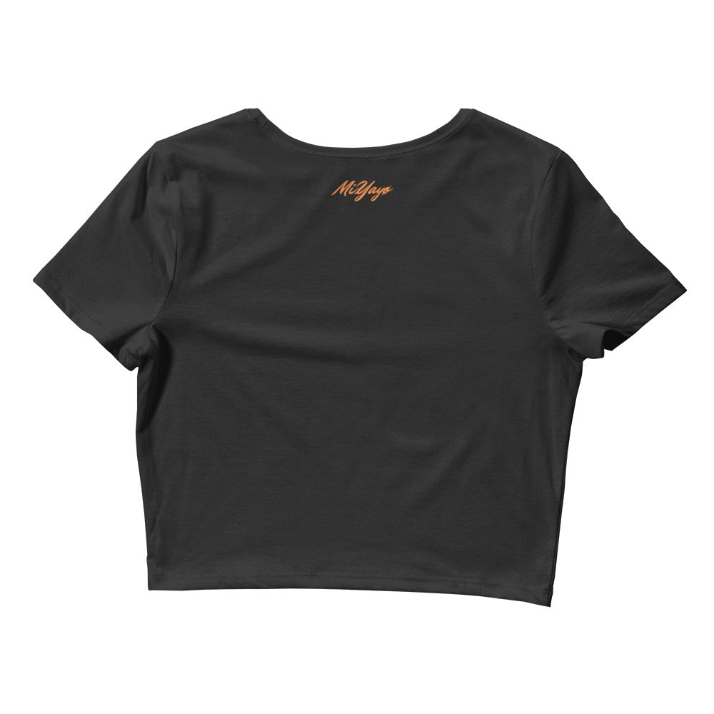 ZOOTED APPAREL- Women’s Crop Tee - Mi.Yayø (Mi.Teddy Crop Tee)