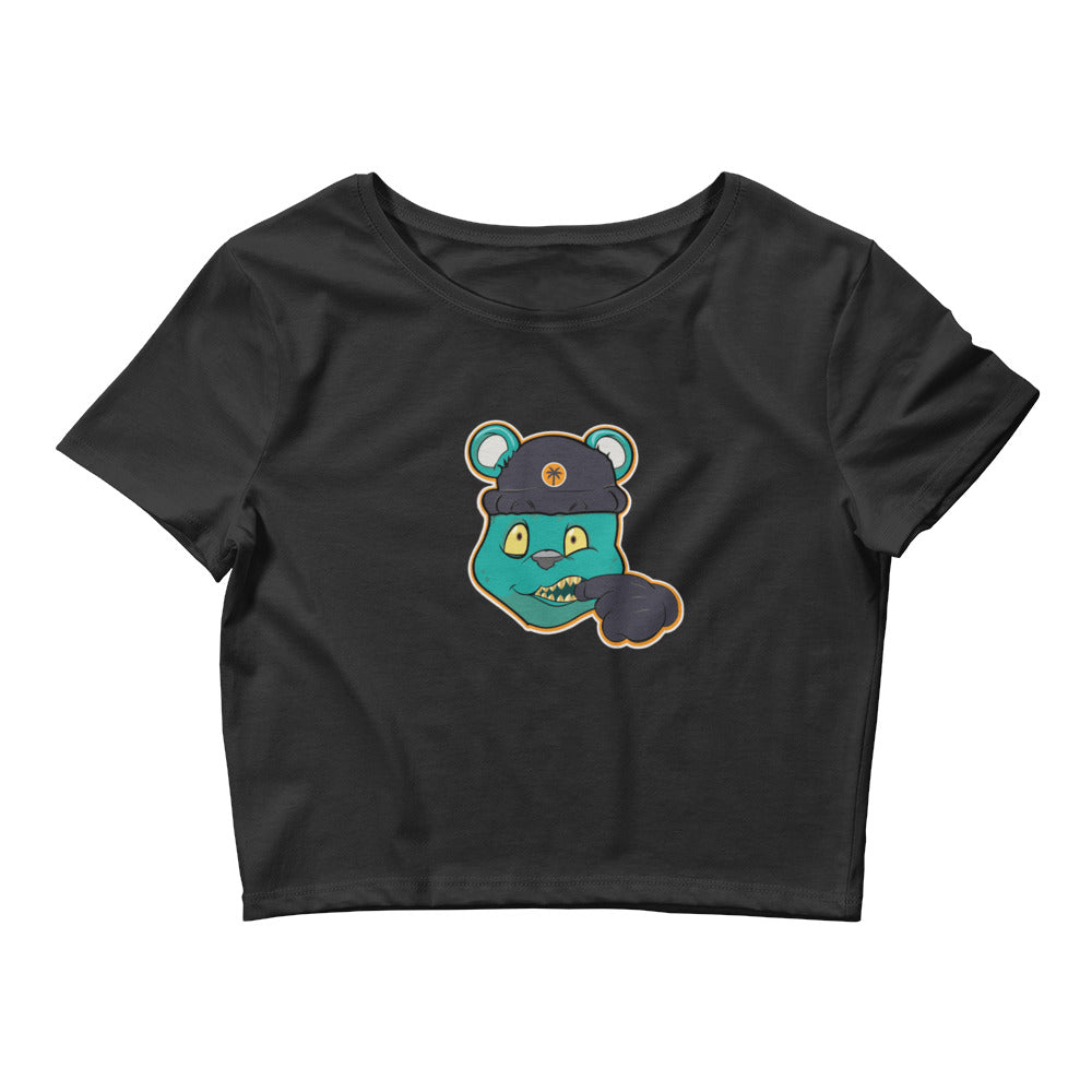 ZOOTED APPAREL- Women’s Crop Tee - Mi.Yayø (Mi.Teddy Crop Tee)