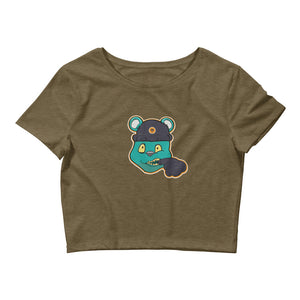 ZOOTED APPAREL- Women’s Crop Tee - Mi.Yayø (Mi.Teddy Crop Tee)