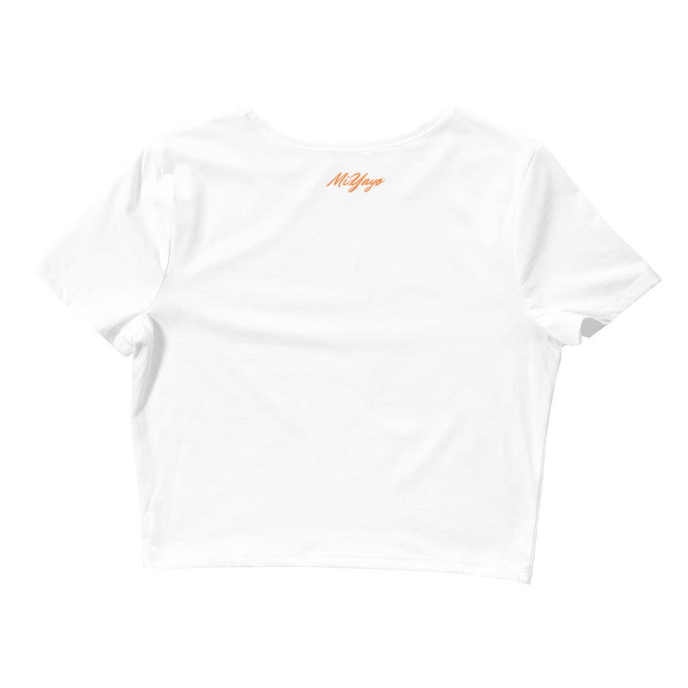 ZOOTED APPAREL- Women’s Crop Tee - Mi.Yayø (I Love Mi.Teddy Crop Tee)