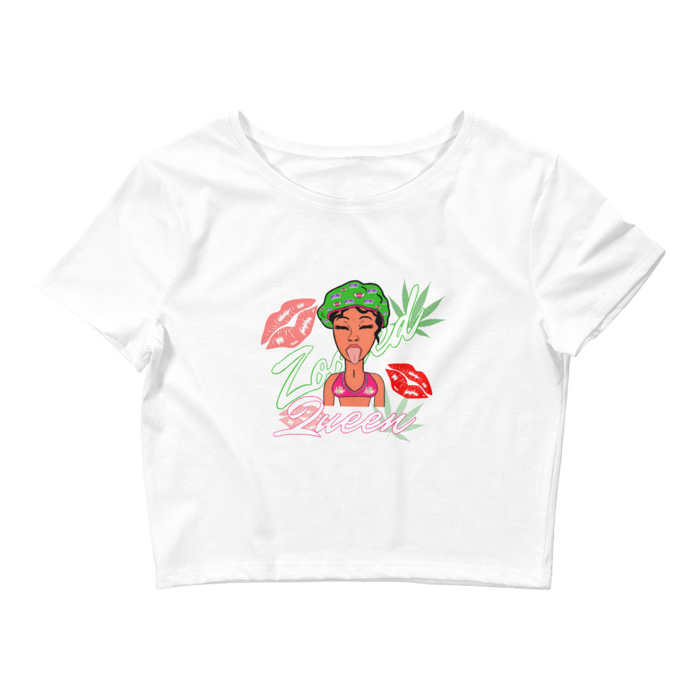 ZOOTED APPAREL - Women’s Crop Tee - ZOOTED QUEEN